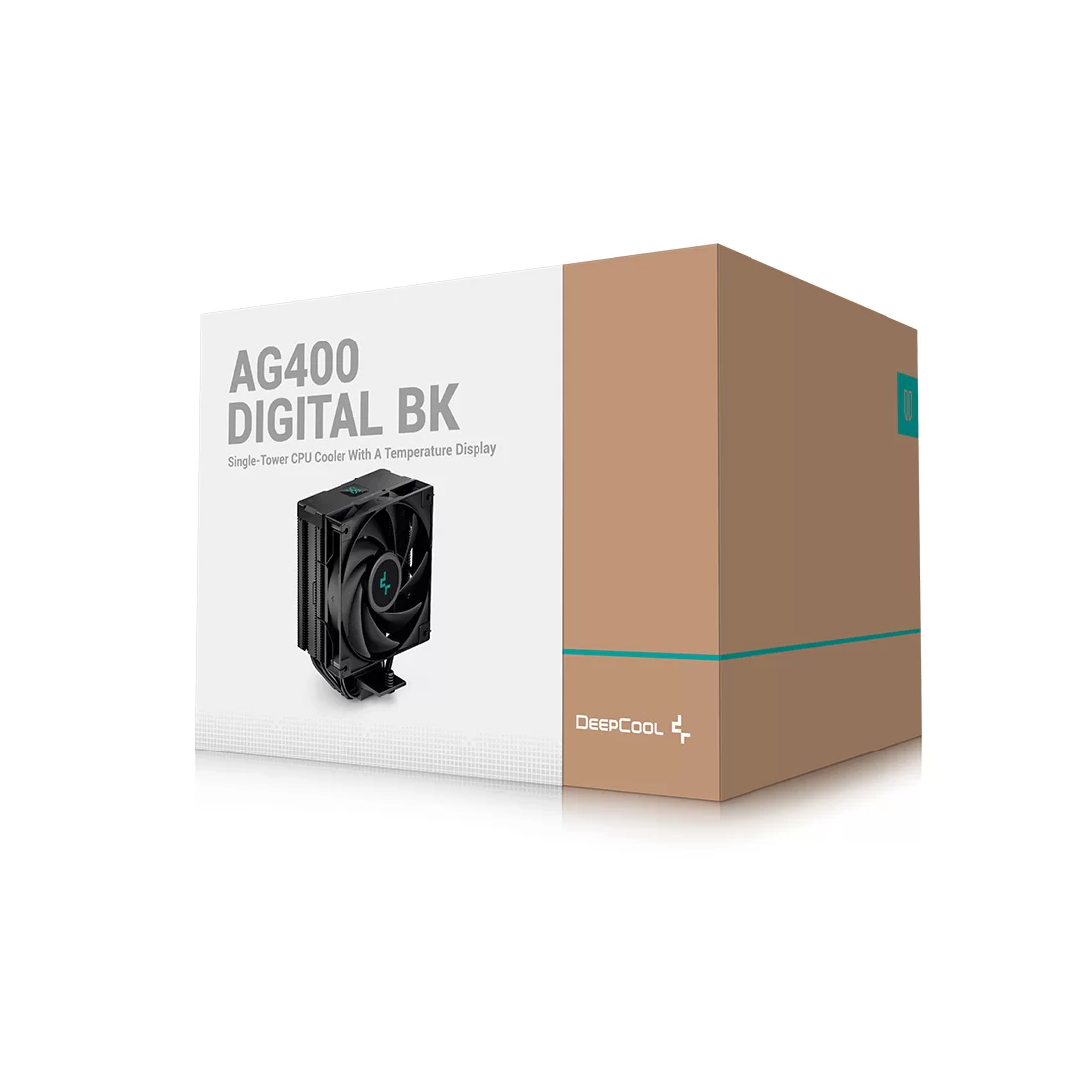Кулер для процессора Deepcool AG400 DIGITAL BK ARGB – купить недорого с доставкой по Алматы и Казахстану фото 3