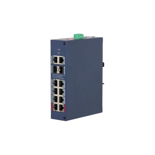 Коммутатор Dahua DH-CHS4212-8GT-110, 8 портов 1 Гбит/с, 2×SFP, PoE++, управляемый L2 — купить в Казахстане | neom.kz