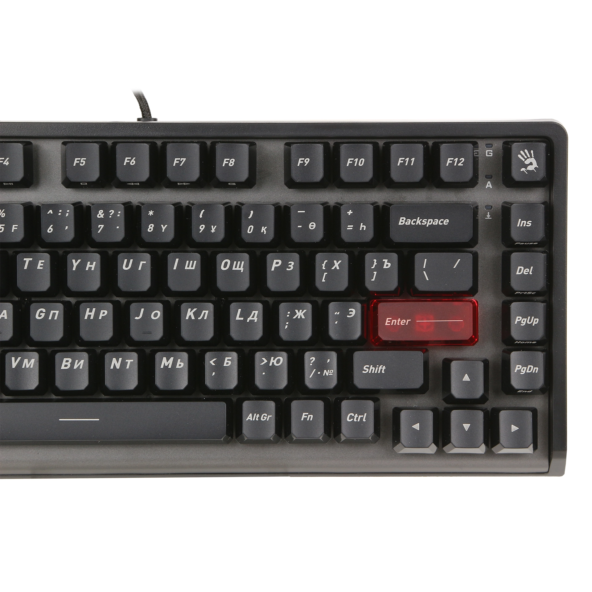Клавиатура игровая механическая проводная A4Tech Bloody LK70, чёрная – купить недорого с доставкой по Алматы и Казахстану фото 4