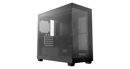 Корпус Ocypus Gamma C52, Mini Tower, черный, без БП