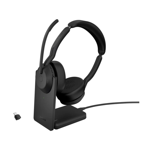 Гарнитура офисная Jabra Evolve2 55 Link380c MS Stand — купить в Казахстане | neom.kz