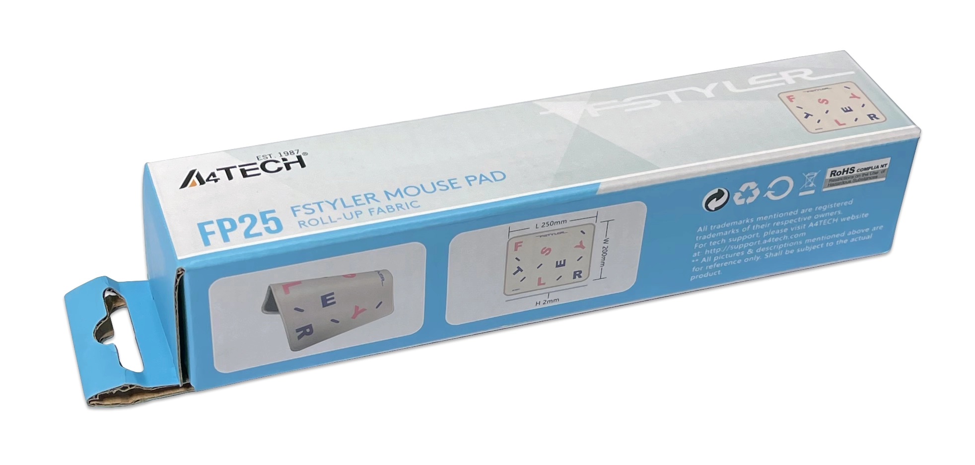 Коврик для мыши A4Tech Fstyler FP25 Beig, ткань