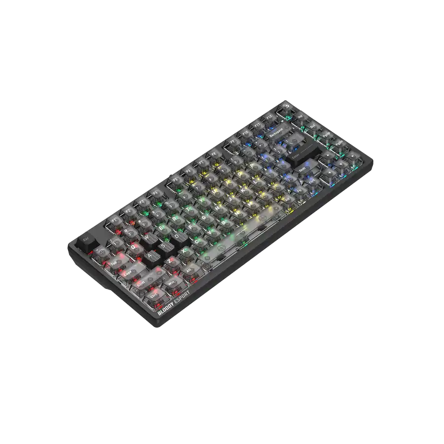 Клавиатура игровая A4Tech Bloody MS76 Stellar, чёрная