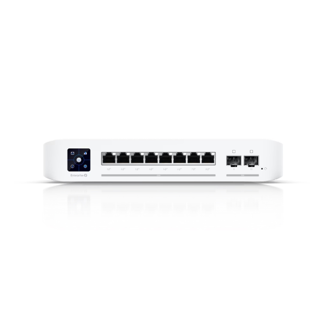 Коммутатор Ubiquiti USW-ENTERPRISE-8-POE, 8 портов 2.5 Гбит/с, 2×SFP+, PoE+, управляемый L3 – купить недорого с доставкой по Алматы и Казахстану фото 2