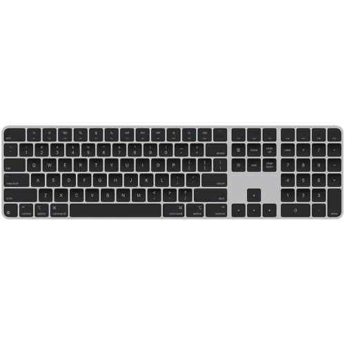 Клавиатура мембранная беспроводная Apple Magic with Touch ID Numeric, чёрная — купить в Казахстане | neom.kz