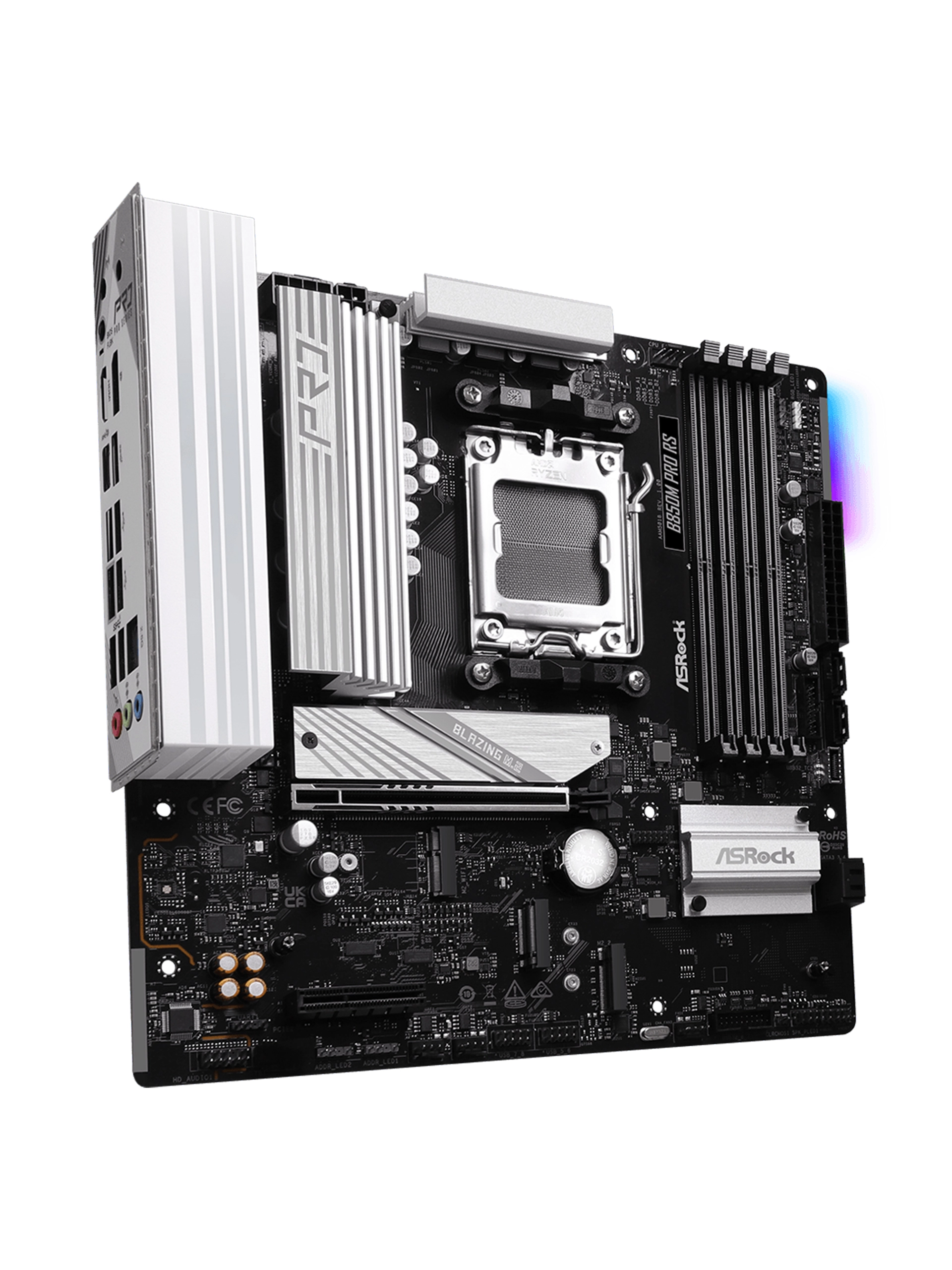 Материнская плата ASRock B850M PRO RS AM5 B850 DDR5 Micro ATX фото 2