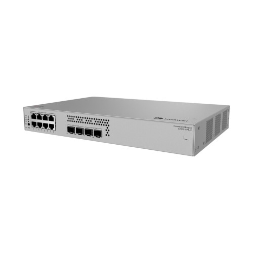 Коммутатор Huawei S220S-8P4JX, 8 портов 1 Гбит/с, 2×SFP, 2×SFP+, PoE+, управляемый L2 — купить в Казахстане | neom.kz