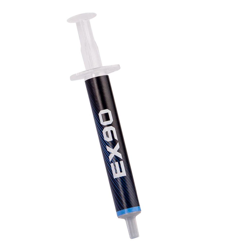 Термопаста PCCooler EX90, Теплопроводность - 14.8 Вт/мК, -50 +250 градусов. В шприце. 2гр. Gray – купить недорого с доставкой по Алматы и Казахстану