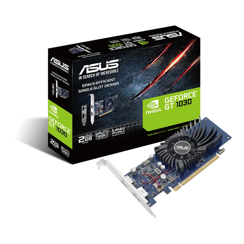 Видеокарта ASUS GeForce GT 1030 2GB GDDR5 (GT1030-2G-BRK)