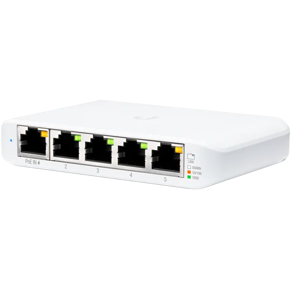 Коммутатор Ubiquiti USW-FLEX-MINI, 5 портов 1 Гбит/с, неуправляемый – купить недорого с доставкой по Алматы и Казахстану фото 3