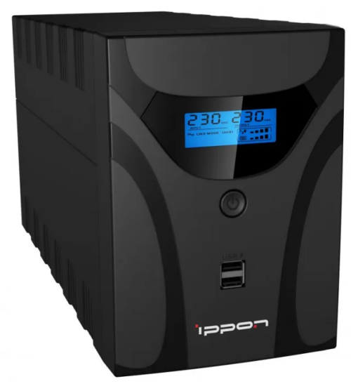 ИБП Ippon Smart Power Pro II 1600, 960 Вт, линейно-интерактивный, AVR (1005588) — купить в Казахстане | neom.kz