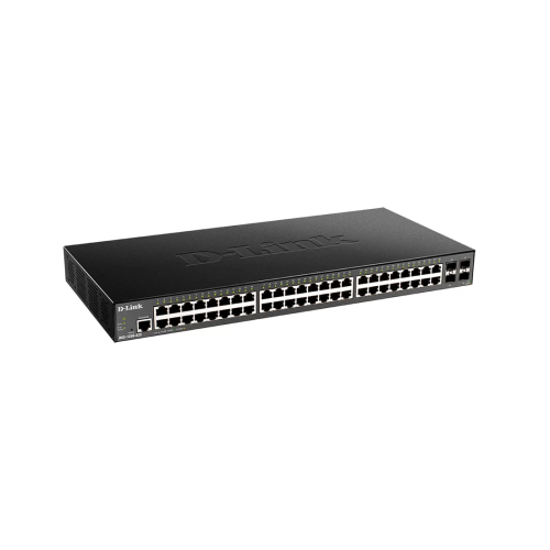 Коммутатор D-Link DGS-1250-52X/A1A, 48 портов 1 Гбит/с, 4×SFP, управляемый L2 — купить в Казахстане | neom.kz