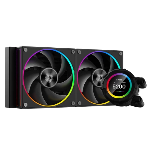 Система водяного охлаждения ID-Cooling SL240 Black 240 мм — купить в Казахстане | neom.kz