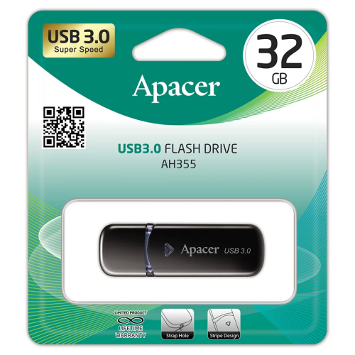 USB-накопитель Apacer AH355, 32 ГБ, USB 3.1 — купить в Казахстане | neom.kz