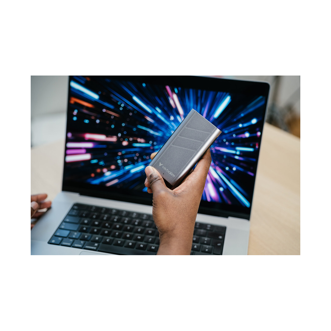 Внешний SSD Verbatim TurboMetal 1TB USB4 Type-C (32021)