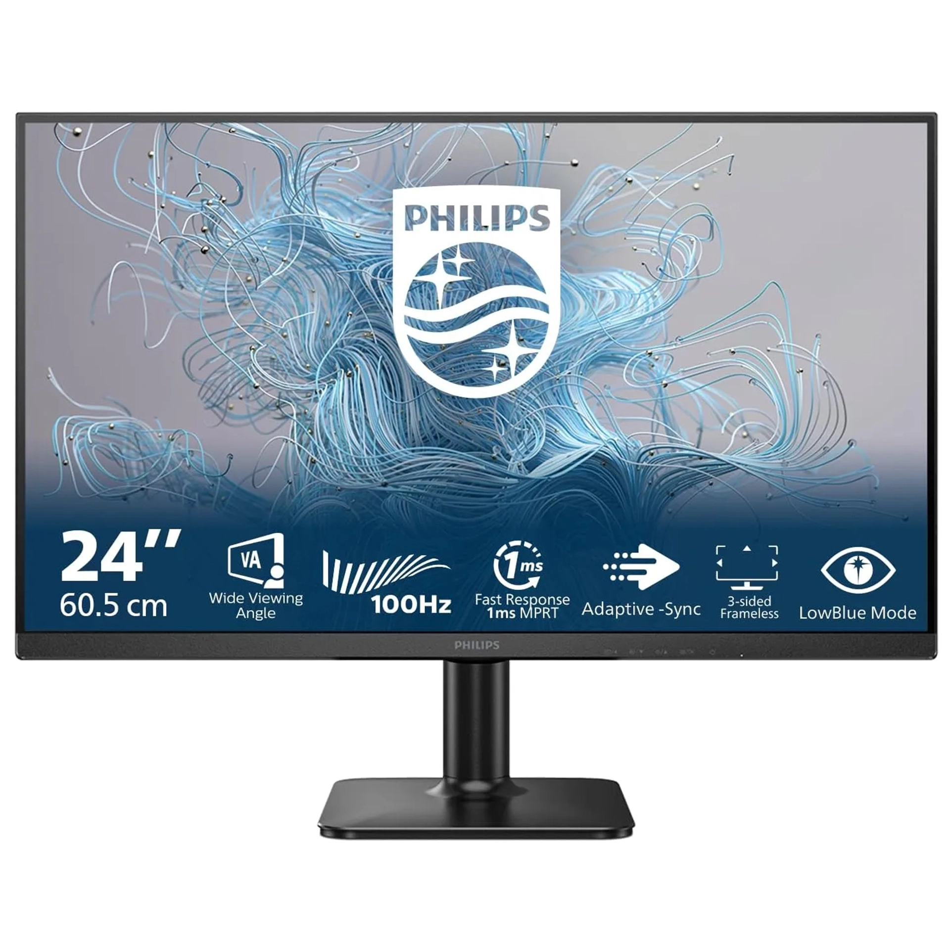 Монитор Philips 24E2N1100LB/01 23.8" FHD VA 100Hz (24E2N1100LB/01) – купить недорого с доставкой по Алматы и Казахстану