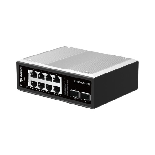 Коммутатор BDCOM IES200-L25-8T2S, 8 портов 1 Гбит/с, управляемый L3 — купить в Казахстане | neom.kz