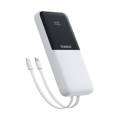 Внешний аккумулятор Baseus Lipow 10000mAh 22.5W White (P10079101213-00) — купить в Казахстане | neom.kz