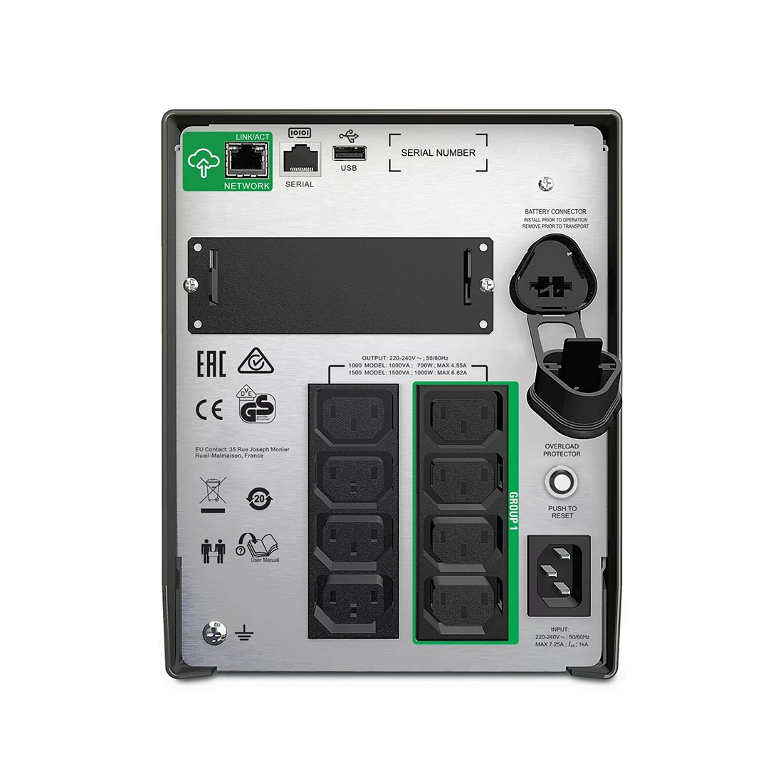 Источник бесперебойного питания APC Smart-UPS SMT1000IC – купить недорого с доставкой по Алматы и Казахстану фото 2