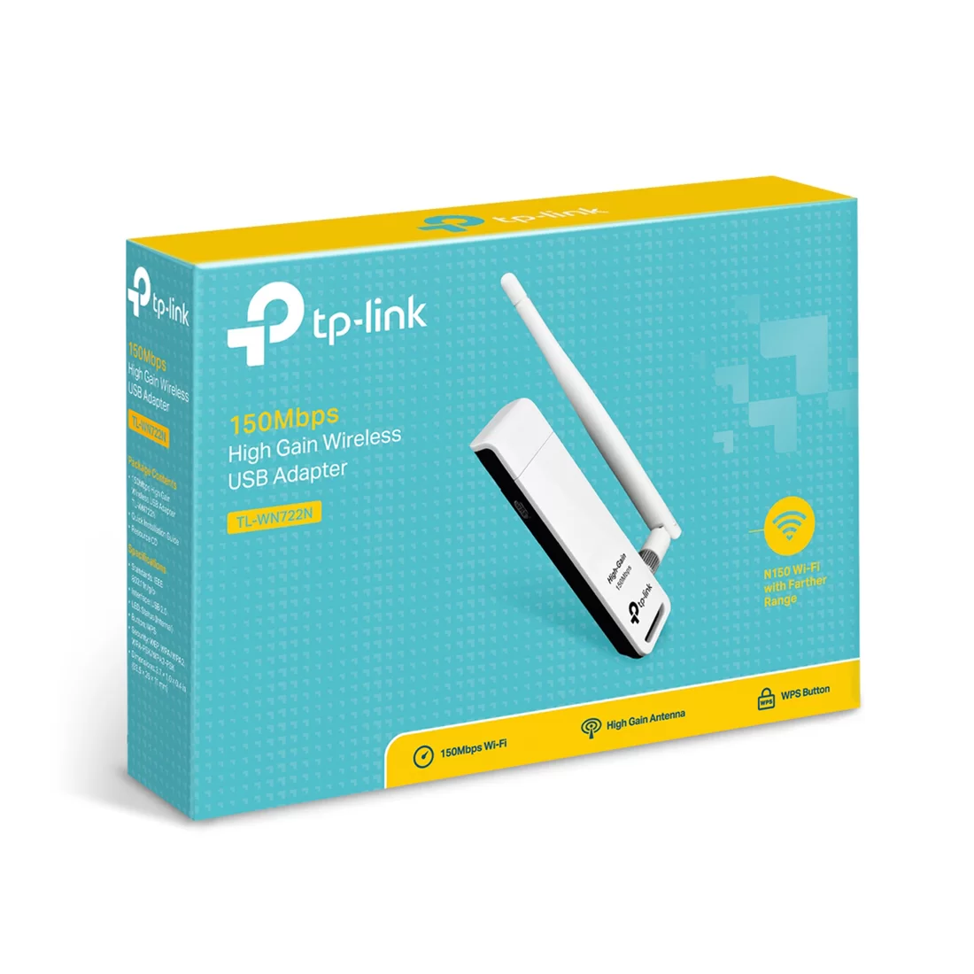 USB-адаптер TP-Link TL-WN722N – купить недорого с доставкой по Алматы и Казахстану