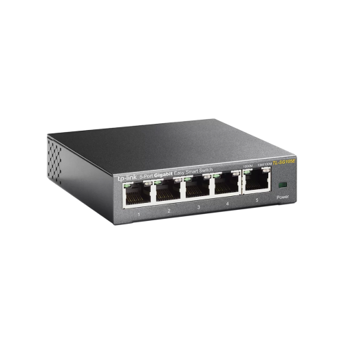 Коммутатор TP-Link TL-SG105E, 5 портов 1 Гбит/с, Smart — купить в Казахстане | neom.kz