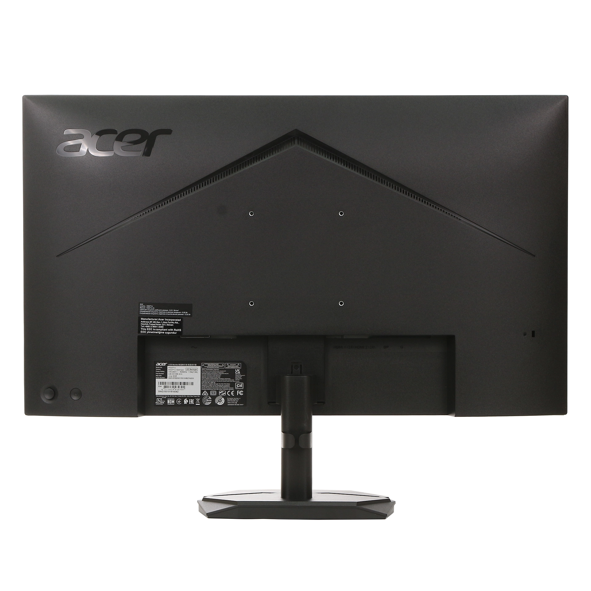 Монитор Acer Nitro KG271UGbmiipx 27" QHD AS-IPS 120Hz (UM.HX1EE.G10) – купить недорого с доставкой по Алматы и Казахстану фото 4