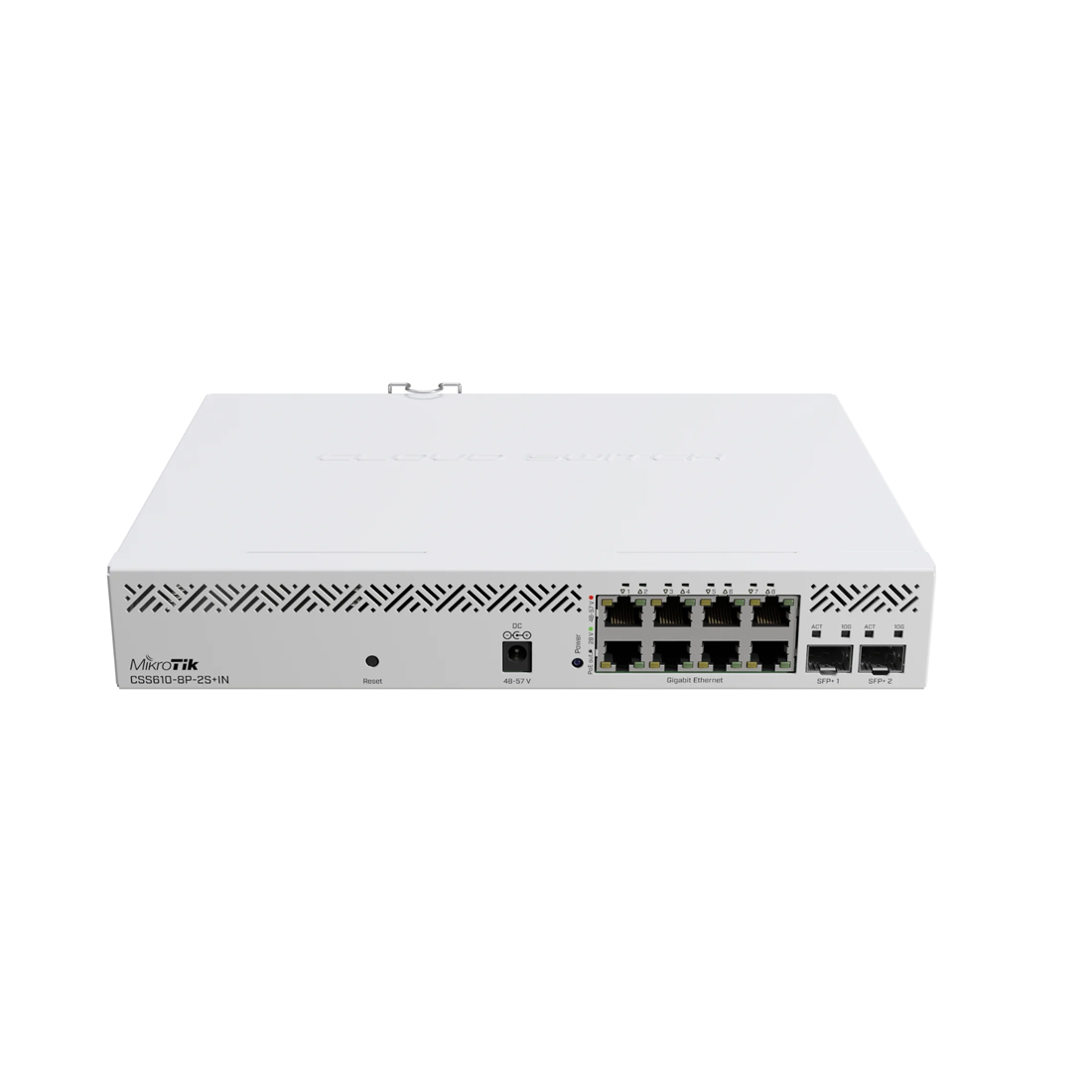 Коммутатор MikroTik CSS610-8P-2S+OUT, 8 портов 1 Гбит/с, 2×SFP+, PoE+, Smart – купить недорого с доставкой по Алматы и Казахстану