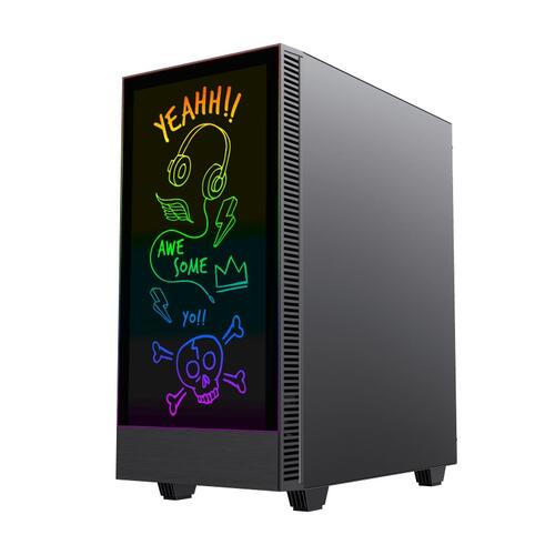 Корпус GameMax Kreator, MATX, 1x120FAN, без БП