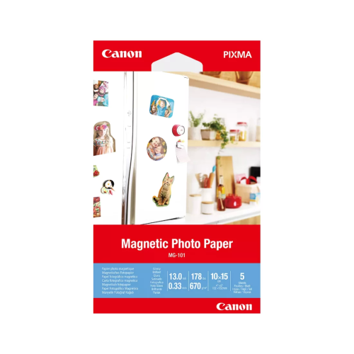 Магнитная фотобумага Canon MG-101, 5 шт. – купить недорого с доставкой по Алматы и Казахстану