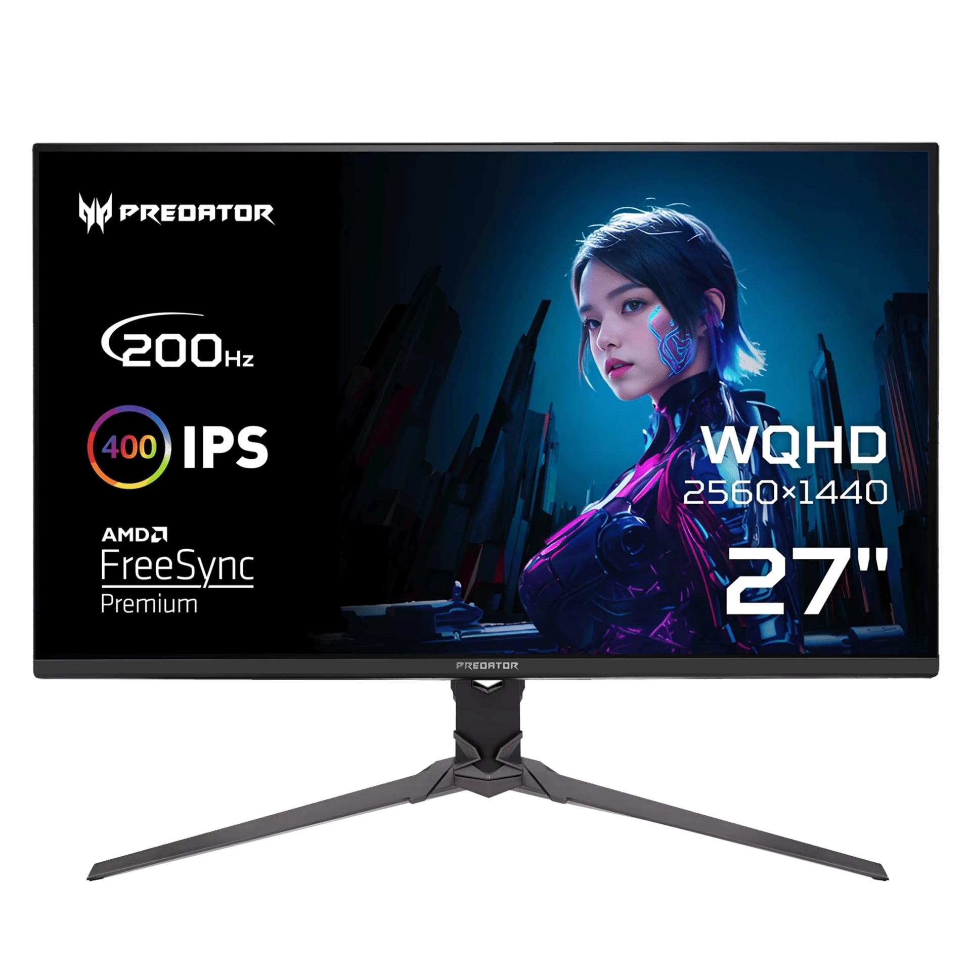 Монитор Acer Predator XB273UX1bmiiprx 27" QHD IPS 200Hz (UM.HX3EE.111) – купить недорого с доставкой по Алматы и Казахстану