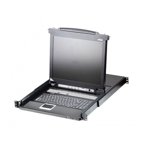 KVM-консоль с переключателем ATEN CL5716M-ATA-RG, 16 портов, 17 дюймов, PS/2, VGA — купить в Казахстане | neom.kz