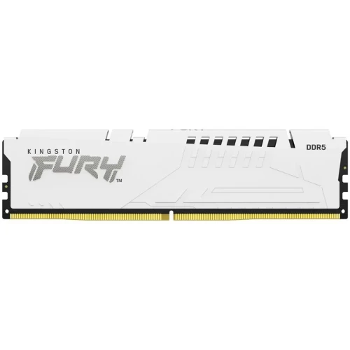Kingston 16GB 6000MT/s DDR5 CL36 DIMM FURY Beast White EXPO, EAN: 740617345865 — оперативная память RAM
