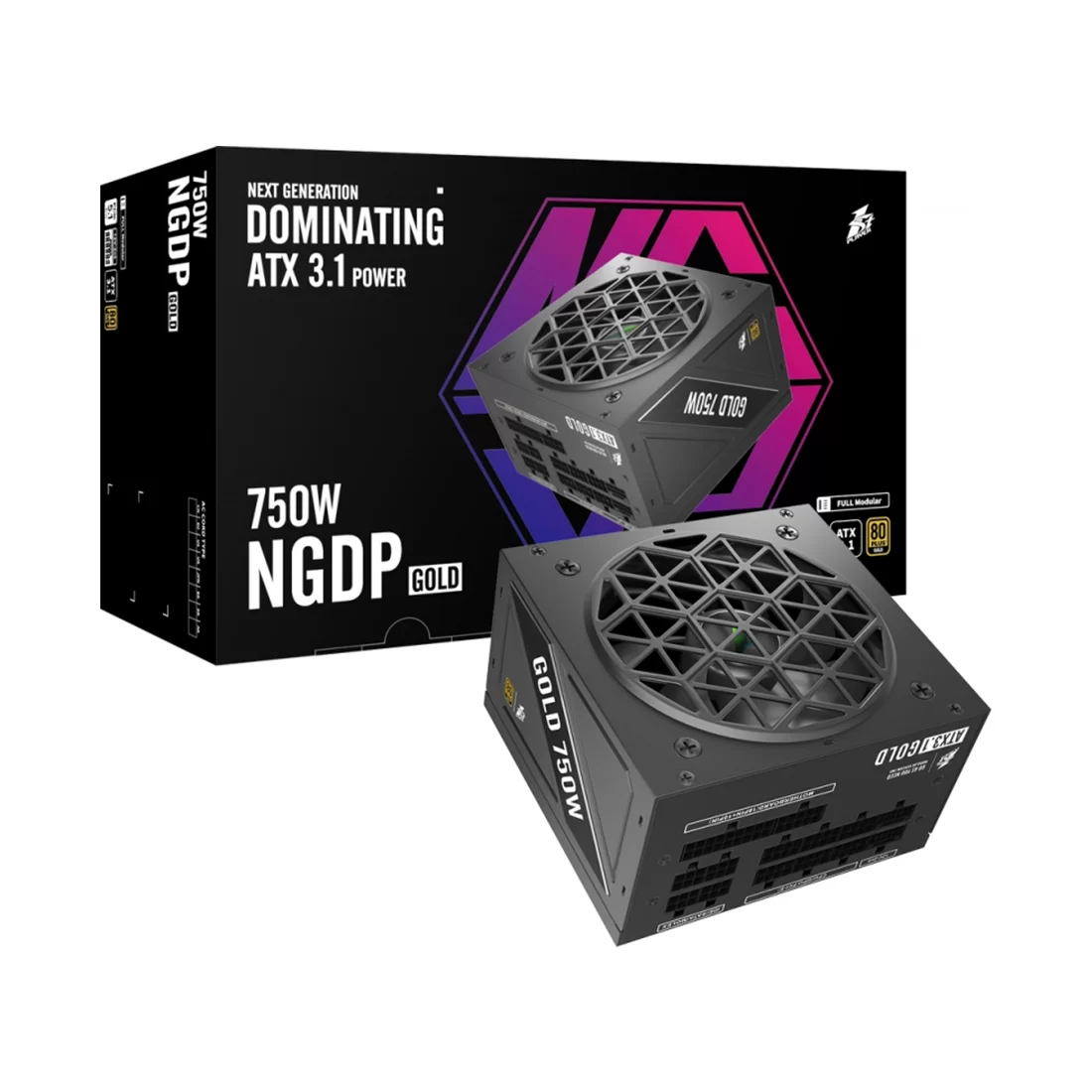 Блок питания 1STPLAYER NGDP 750W Gold – купить недорого с доставкой по Алматы и Казахстану фото 3