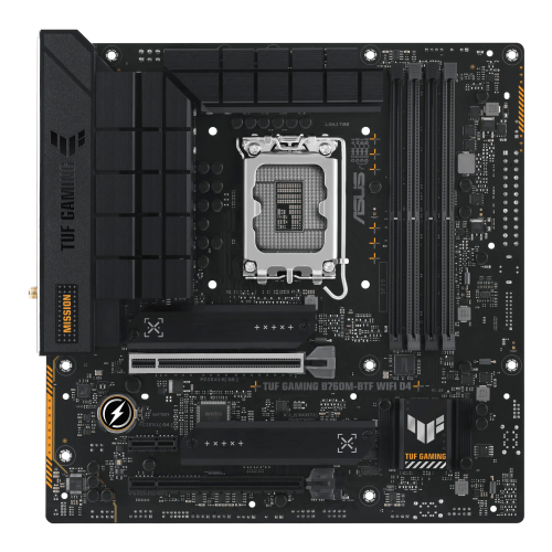 Материнская плата ASUS TUF Gaming B760M-BTF WiFi D4, LGA1700 – купить недорого с доставкой по Алматы и Казахстану