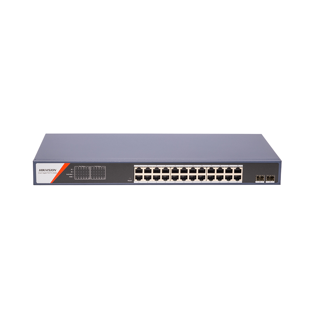 Коммутатор Hikvision DS-3E1526P-SI-24P2F, 24 порта 1 Гбит/с, 2×SFP, PoE+, Smart – купить недорого с доставкой по Алматы и Казахстану