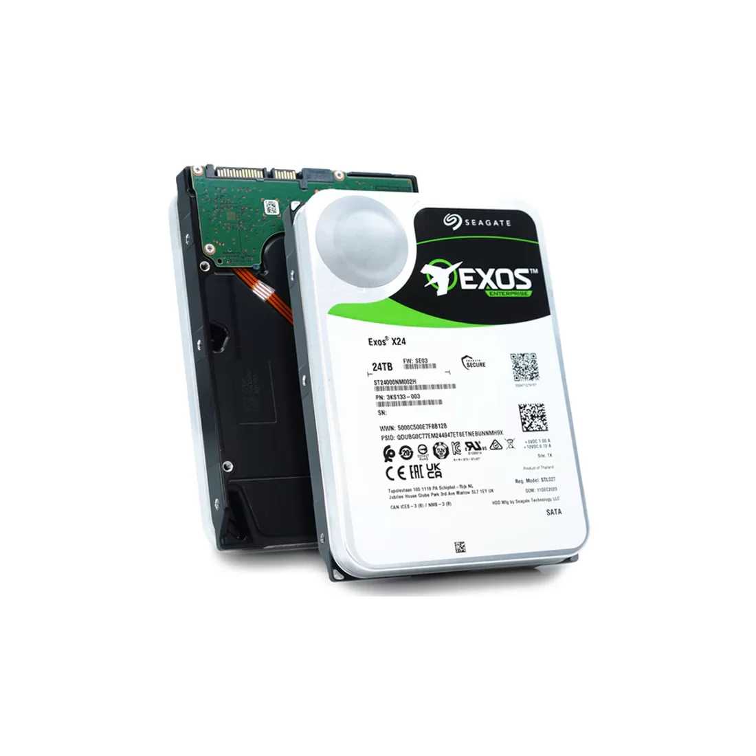 Жесткий диск Seagate Exos X24 ST24000NM002H 24TB SATA3 – купить недорого с доставкой по Алматы и Казахстану