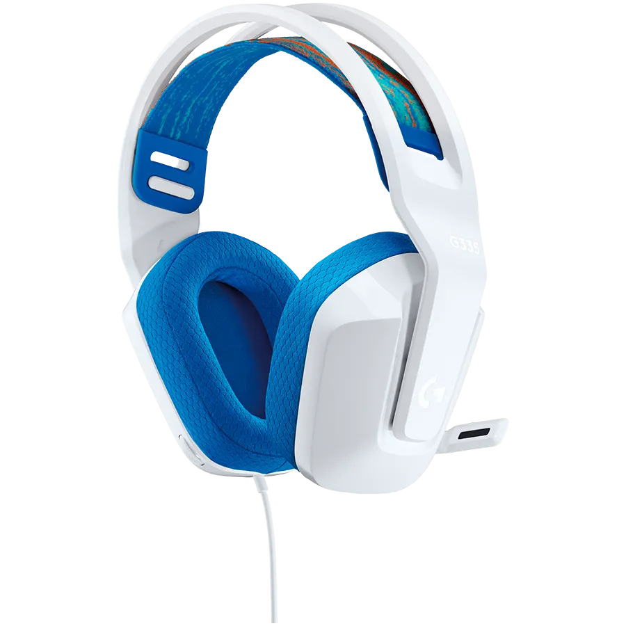 LOGITECH G335 Wired Gaming Headset - WHITE - 3.5 MM – купить недорого с доставкой по Алматы и Казахстану фото 4