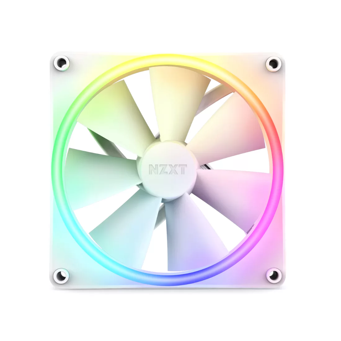 Кулер для компьютерного корпуса NZXT F140 RGB DUO RF-D14SF-W1 White – купить недорого с доставкой по Алматы и Казахстану фото 2