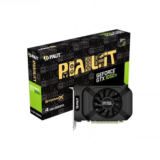 Видеокарта Palit GeForce GTX 1050 Ti StormX 4GB GDDR5 (NE5105T018G1-1070F/1076F)