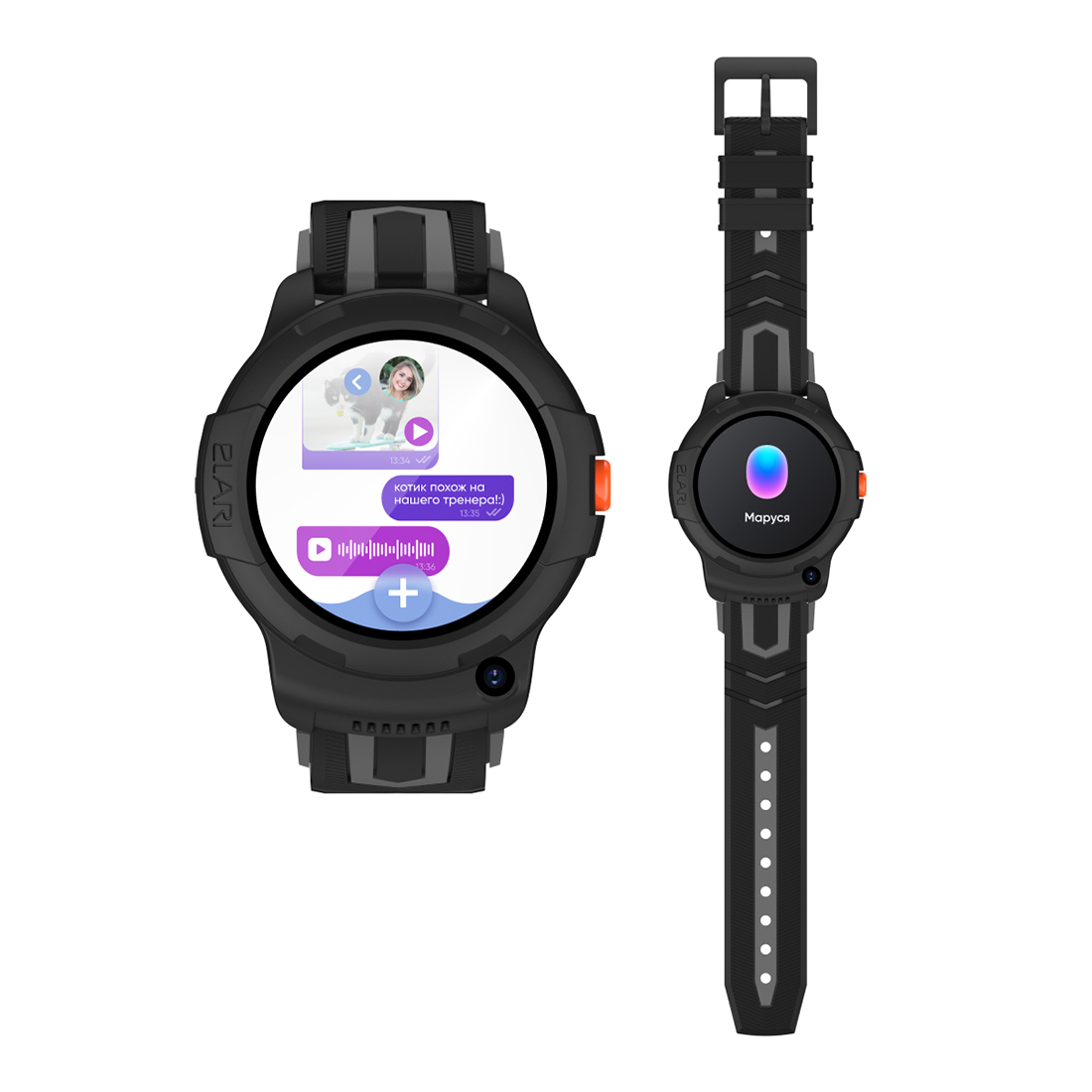 Смарт часы Elari 4G Wink Black – купить недорого с доставкой по Алматы и Казахстану фото 2