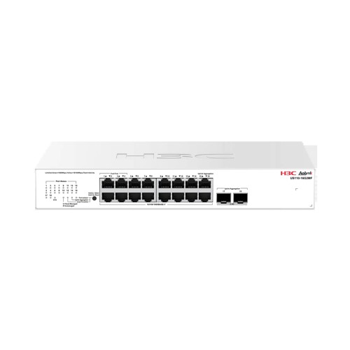 Коммутатор H3C Aolynk US110-16G2MF, 16 портов 1 Гбит/с, управляемый L2 — купить в Казахстане | neom.kz