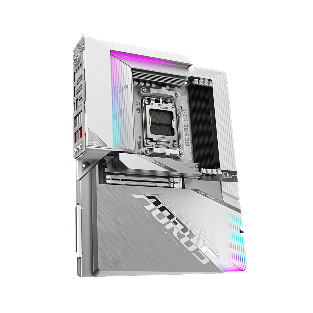 Материнская плата Gigabyte B650E A STEALTH ICE – купить недорого с доставкой по Алматы и Казахстану