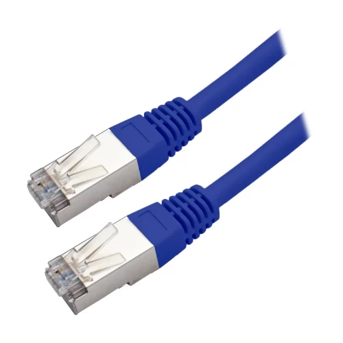 Патч-корд Cablexpert PP22-2M/B, F/UTP кат.5e, 2 м, синий — купить в Казахстане | neom.kz