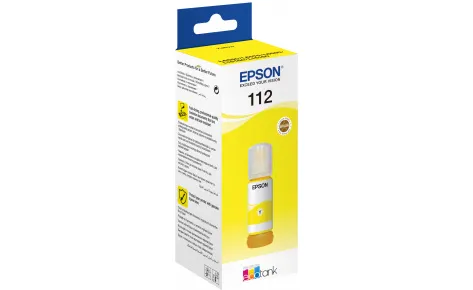 Чернила Epson 112, L11160/L15150/L15160/L6550/L6570, Yellow (C13T06C44A) — купить в Казахстане | neom.kz
