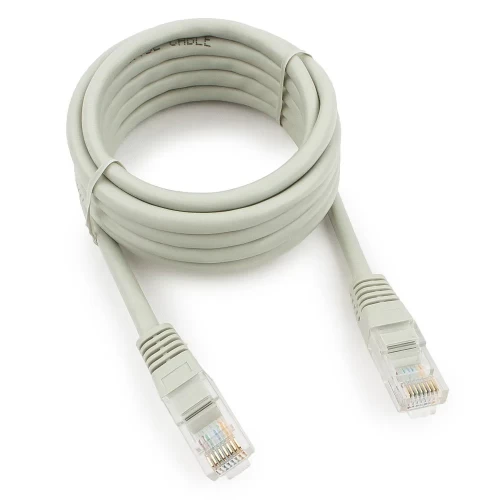 Патч-корд Cablexpert PP12-2M, U/UTP кат.5e, 2 м, серый — купить в Казахстане | neom.kz