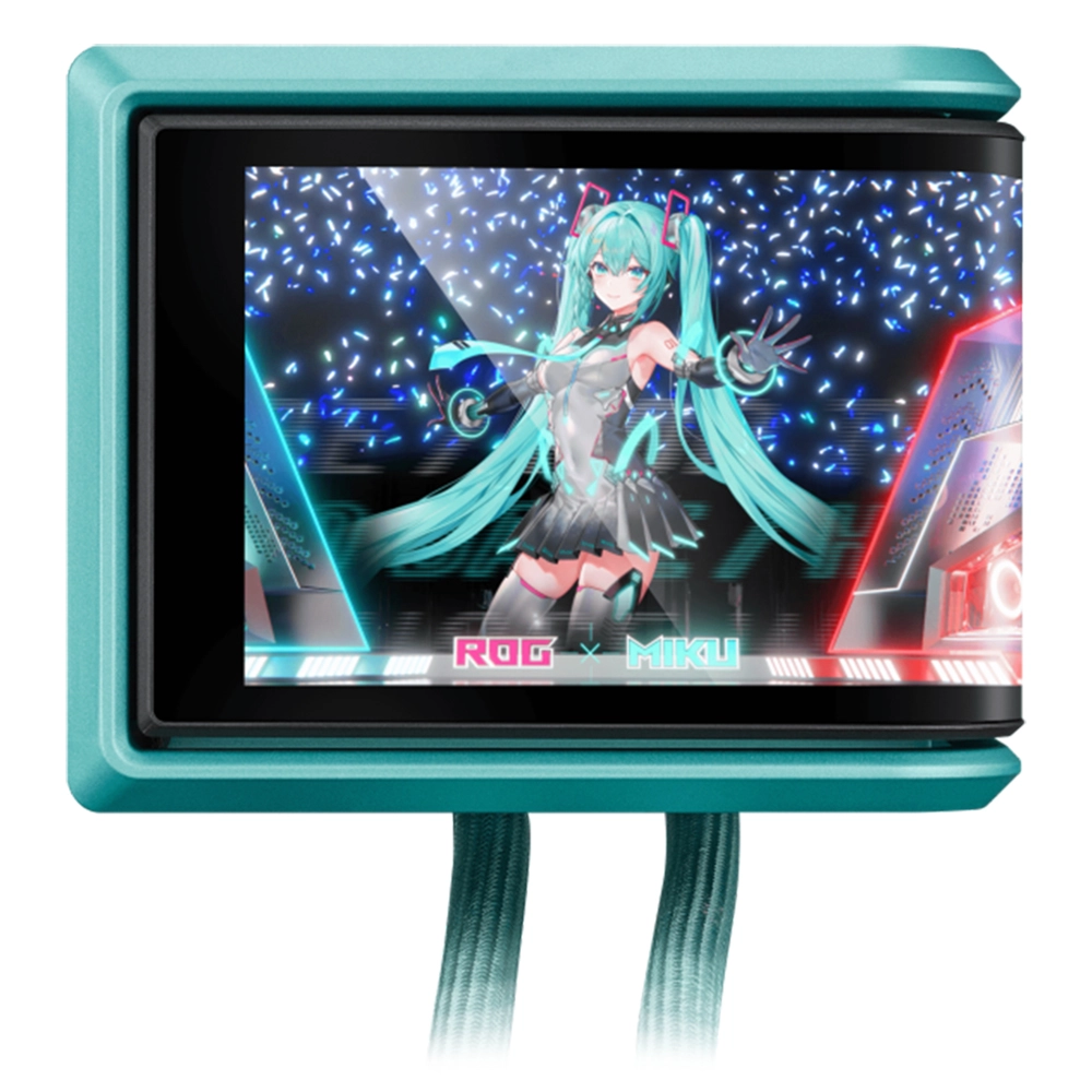 Система водяного охлаждения Asus ROG RYUO IV 360 ARGB Hatsune Miku Edition, Black 360 мм – купить недорого с доставкой по Алматы и Казахстану фото 3