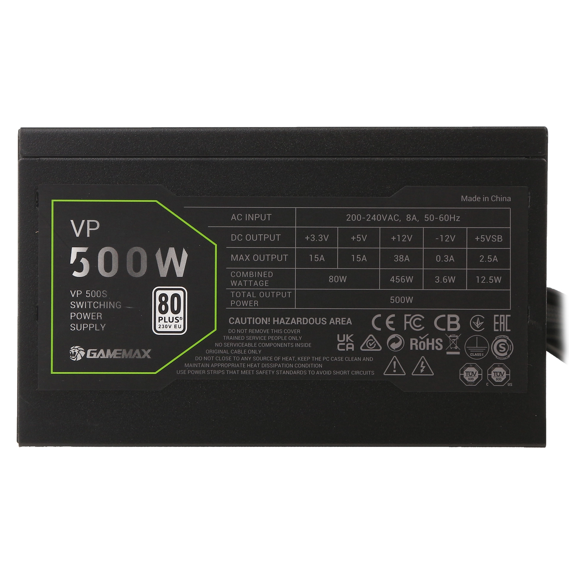 Блок питания GameMax VP-500S 500W – купить недорого с доставкой по Алматы и Казахстану фото 4