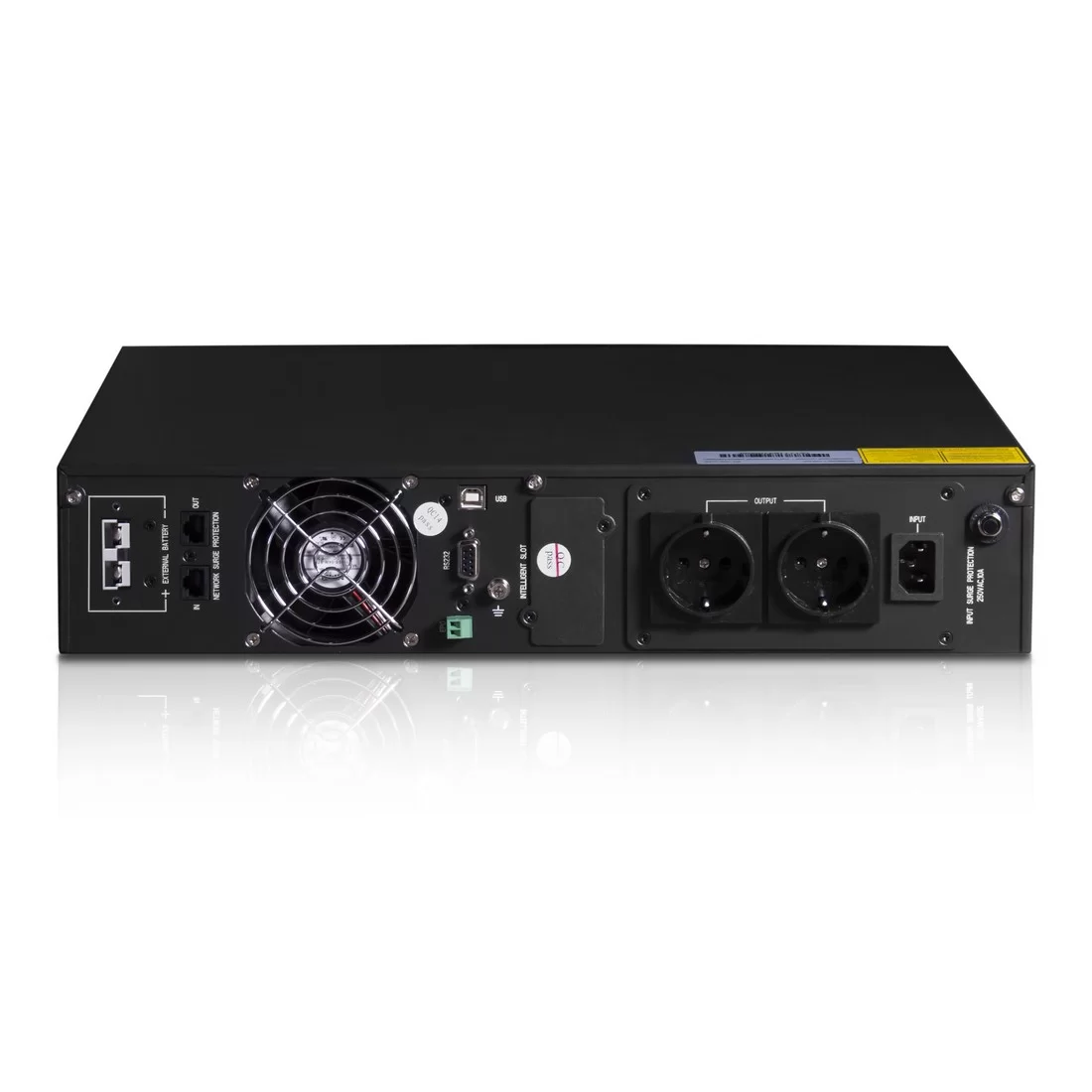 Источник бесперебойного питания SVC RT-1KL-LCD, 900 Вт, онлайновый, AVR, 2 розетки – купить недорого с доставкой по Алматы и Казахстану фото 3