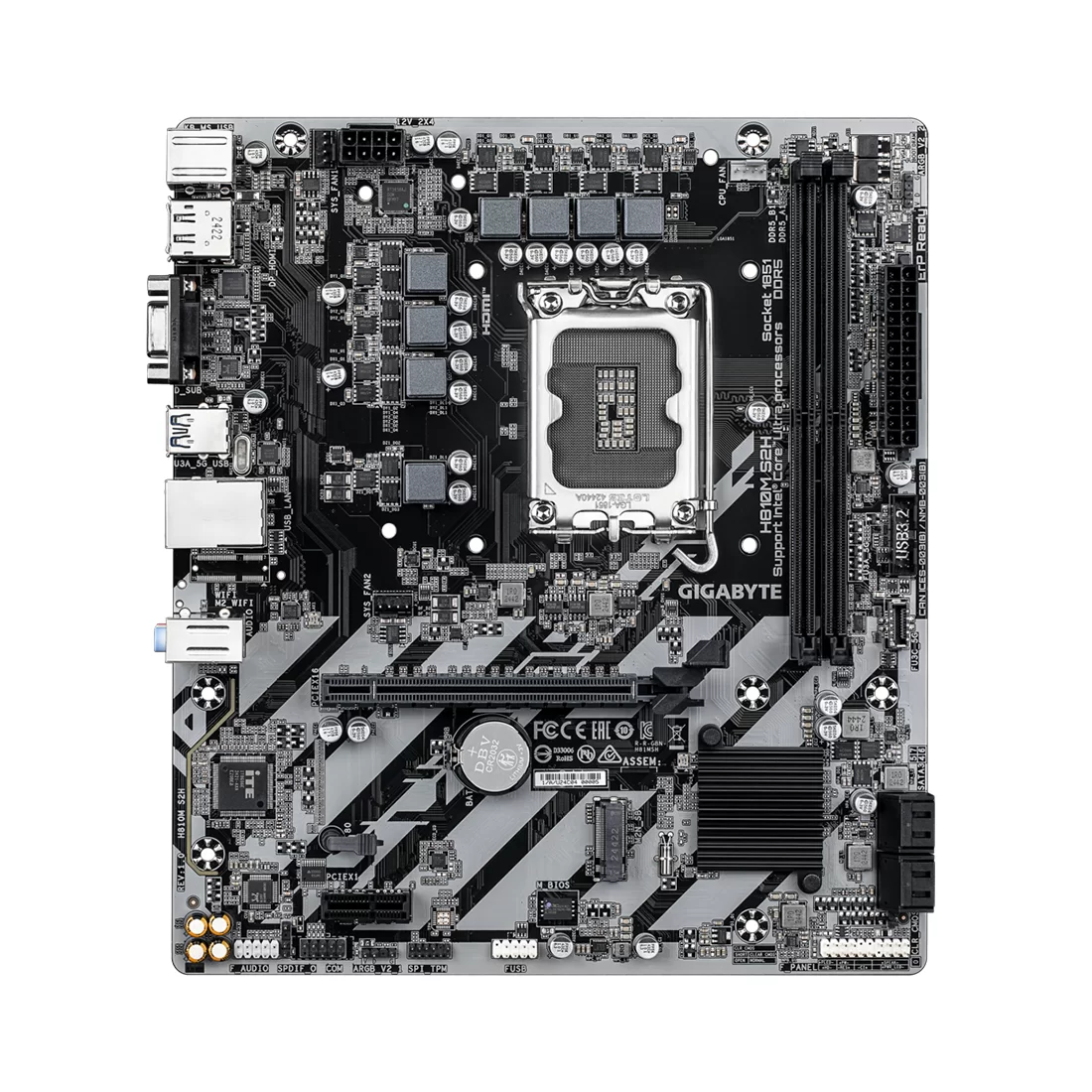 Материнская плата Gigabyte H810M S2H – купить недорого с доставкой по Алматы и Казахстану