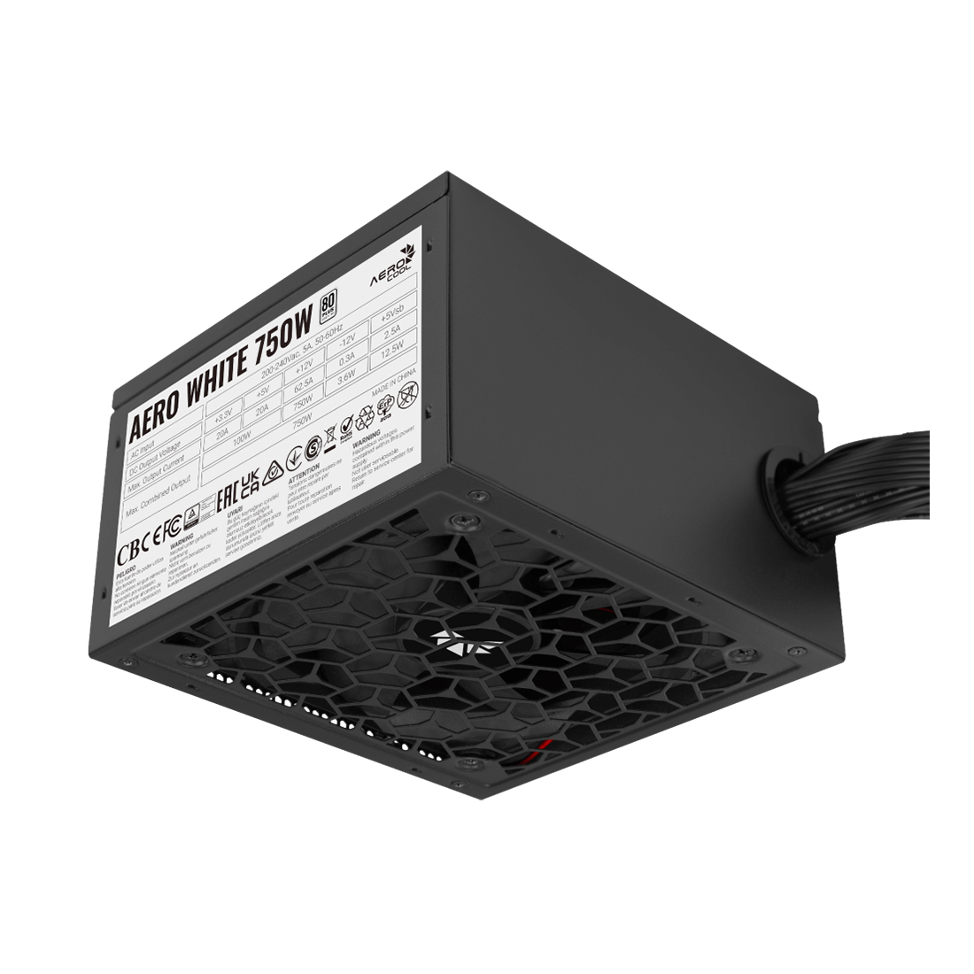 Блок питания Aerocool AERO WHITE 750W – купить недорого с доставкой по Алматы и Казахстану